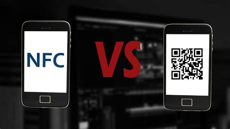 nfc tags vs qr codes|qr code with nfc.